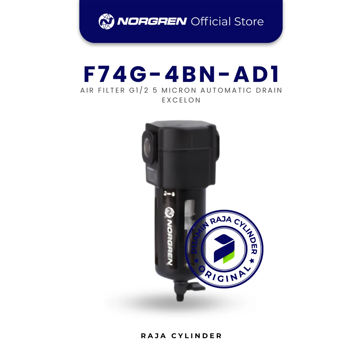 NORGREN F74G-4BN-AD1 Air Filter Regulator Pneumatic FRL Unit Original
