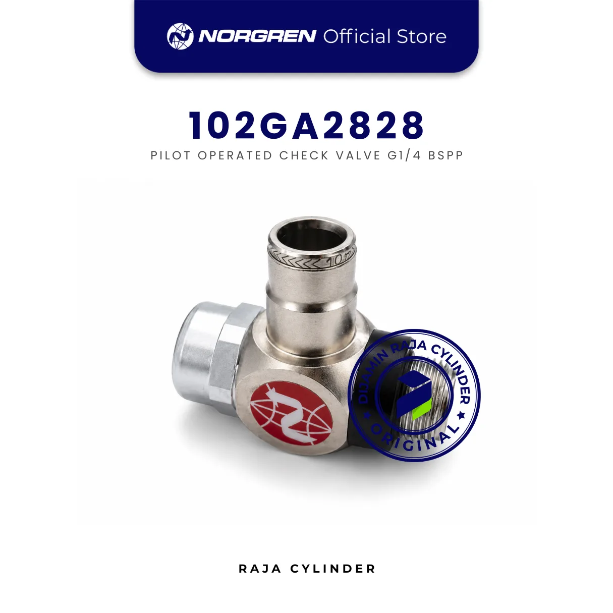 NORGREN 102GA2828 Pneumatic Pressure Reduction Valve G1/4 x 8mm Original IMI Norgren