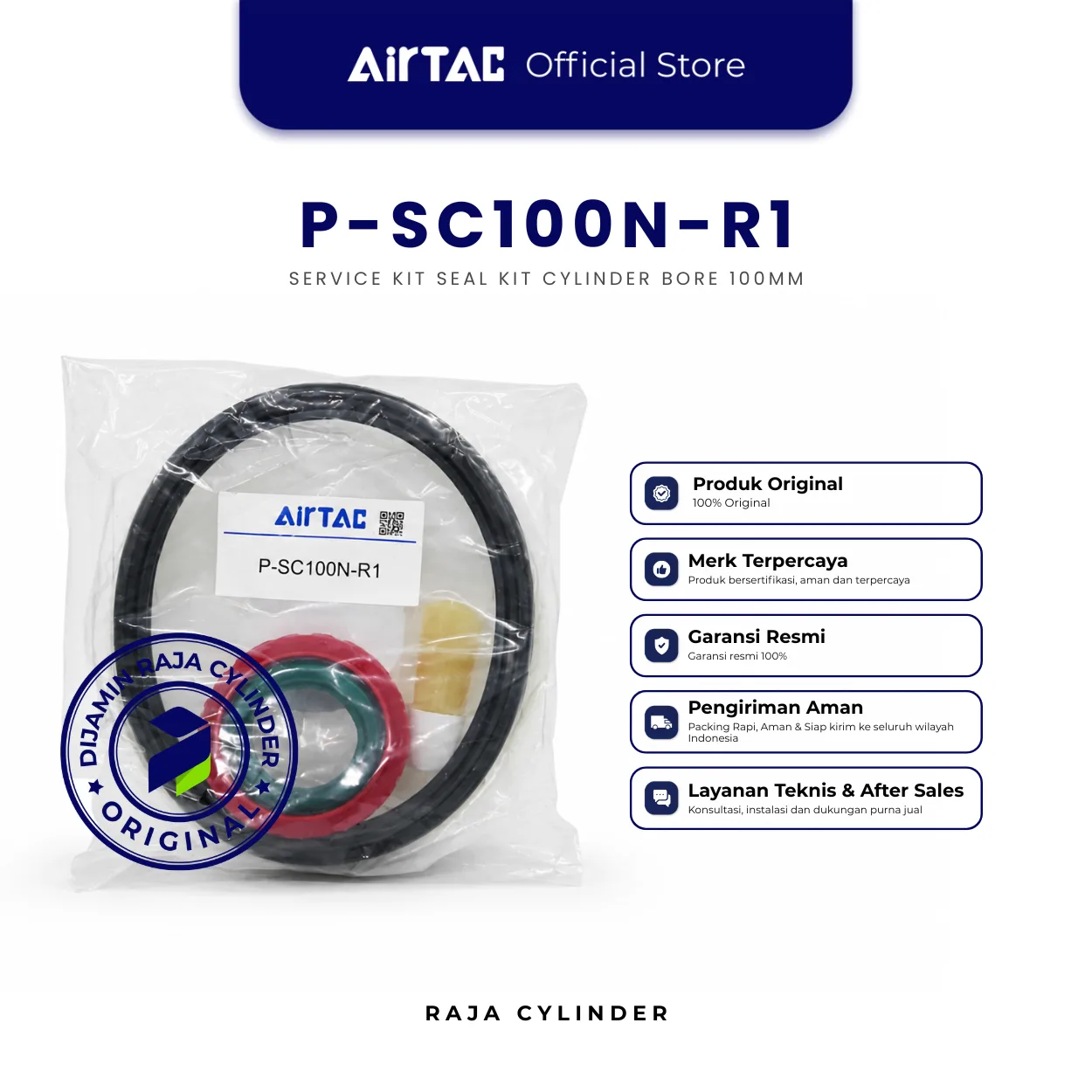 AIRTAC P-SC100N-R1 Original Repair Kit - Gambar 3