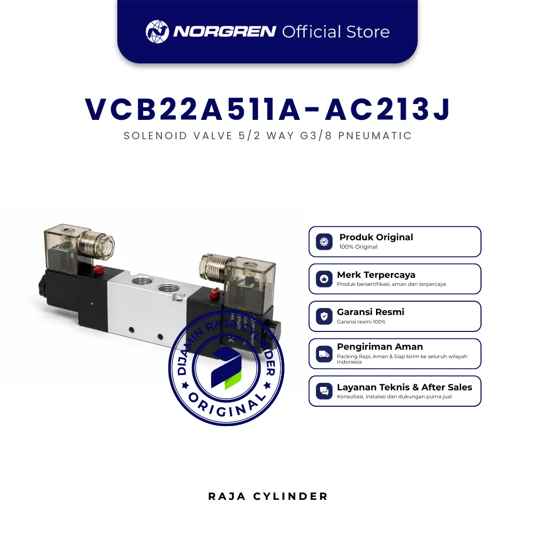 Panduan Lengkap Solenoid Valve: Fungsi, Jenis, dan Cara Kerjanya - Raja Cylinder